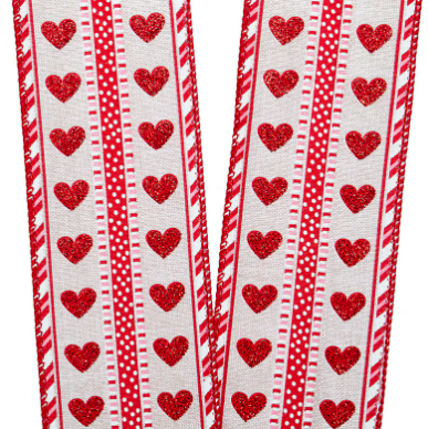 red-glitter-hearts-valentine's-day-ribbon