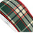 Green Black Red Beige Plaid Wired Christmas Ribbon - 2 1/2" x 10 Yards, Red Wired Edge