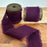 Purple Cotton Ribbon for Crafts - 1 1/2" x 5 Yards, 2 Rolls