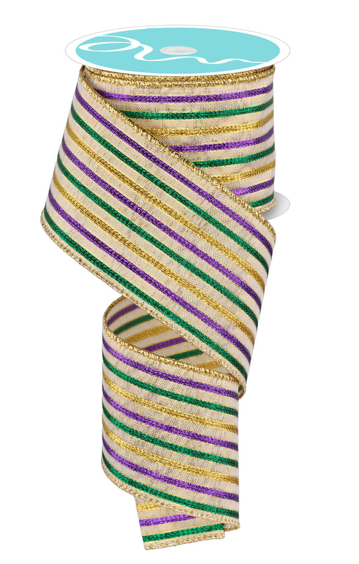 metallic-striped-mardi-gras-ribbon