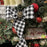 Buffalo Plaid Wired Edge Ribbon - 4" x 10 Yards, White & Black Checks