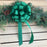 6 Emerald Green 8" Pull Bows - Christmas Gift Wrapping, Party Decorations, Awareness Ribbon