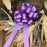 6 Lavender Lilac 8" Pull Bows - Easter Gift Basket, Wedding Decor, Floral Arrangements