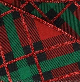 glitter-edge-wired-plaid-christmas-ribbon