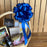 6 Bright Blue 8" Pull Bows, Baby Shower, It's a Boy, Gender Reveal, Beach Decor, Gift Basket, Christmas, Party Decorations