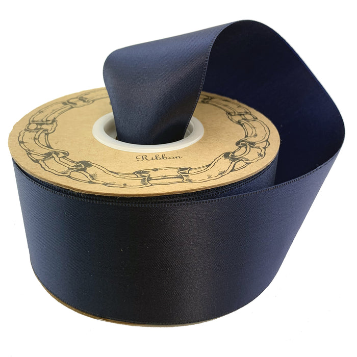 navy-blue-satin-ribbon-decoration