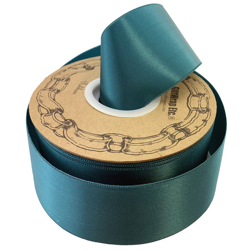 teal-satin-christmas-ribbon