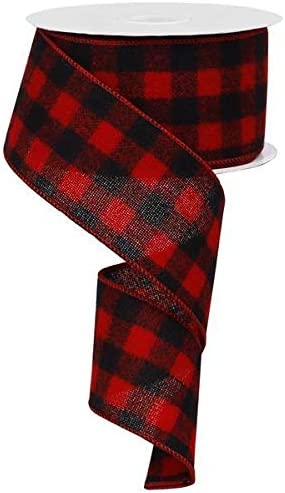 buffalo-plaid-christmas-ribbon