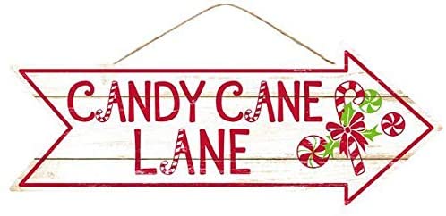 wooden-candy-cane-lane-christmas-sign