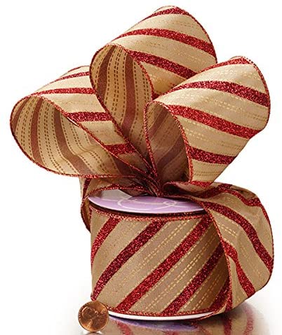 red-glitter-striped-gold-ribbon