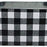 white-black-buffalo-plaid-tin-bucket