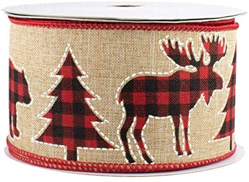 buffalo-plaid-moose-ribbon