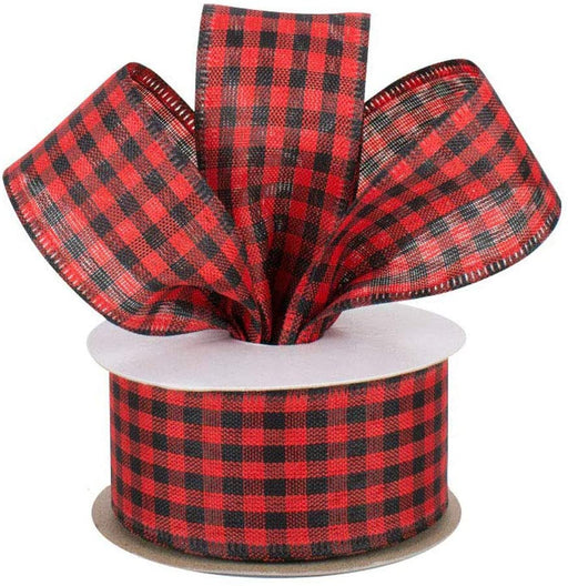 black-red-gingham-ribbon