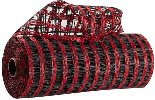 black-red-deco-mesh