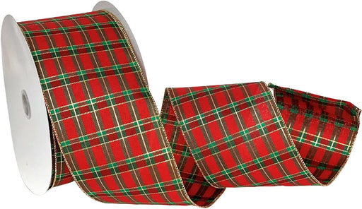 red-green-gold-plaid-christmas-ribbon