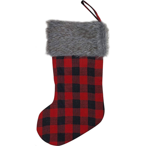 faux-fur-cuff-buffalo-plaid-christmas-stocking