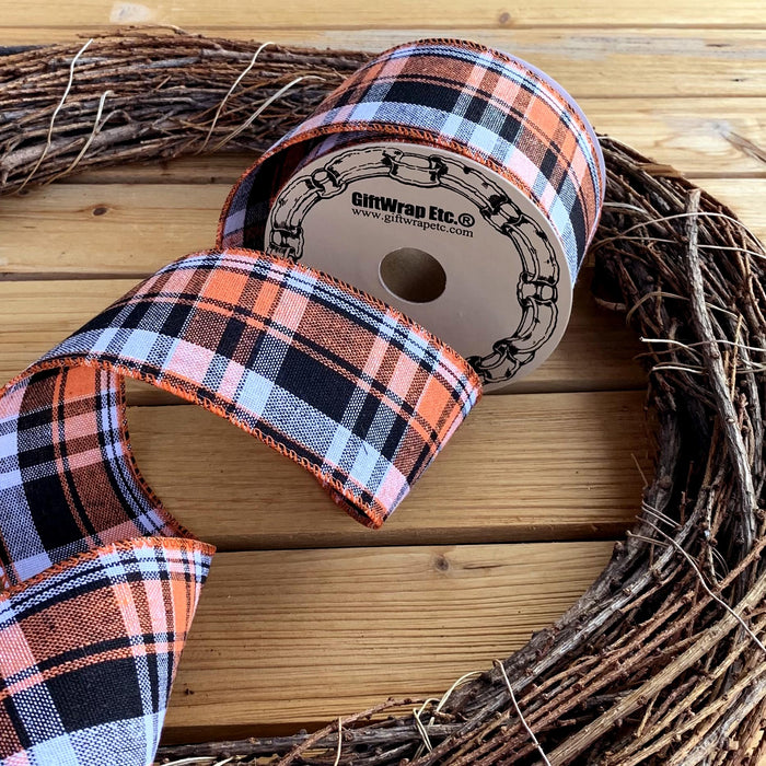 plaid-thanksgiving-wreath-ribbon