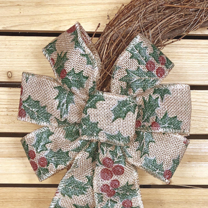 burlap-christmas-wreath-bow