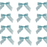 Copy of Pre-Tied Light Blue Organza Bows - 4 1/2" Wide, Set of 12