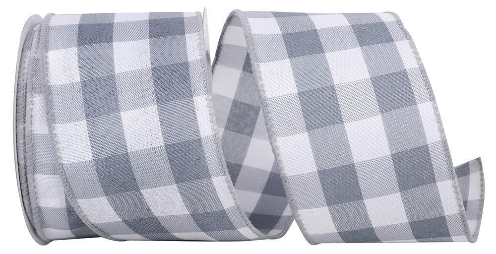 grey-white-buffalo-plaid-wired-ribbon