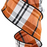 Fall Plaid-Orange-Wired Edge Ribbon