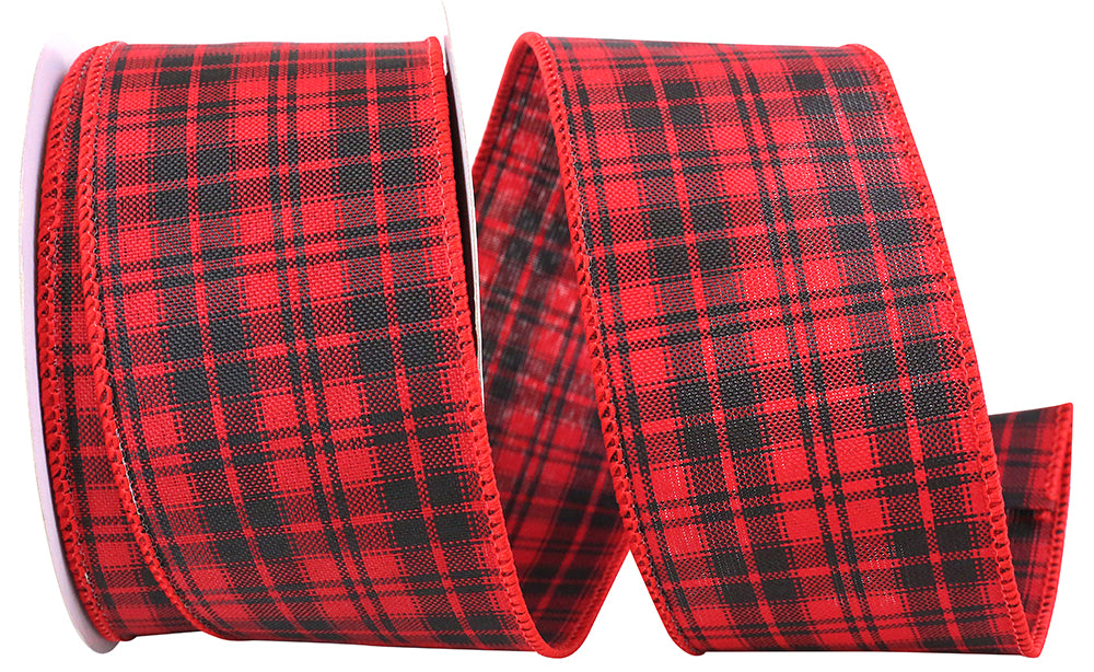 mini-buffalo-plaid-christmas-tree-ribbon