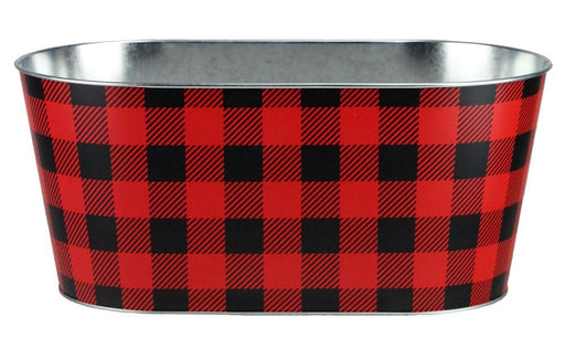 buffalo-plaid-planter-tin