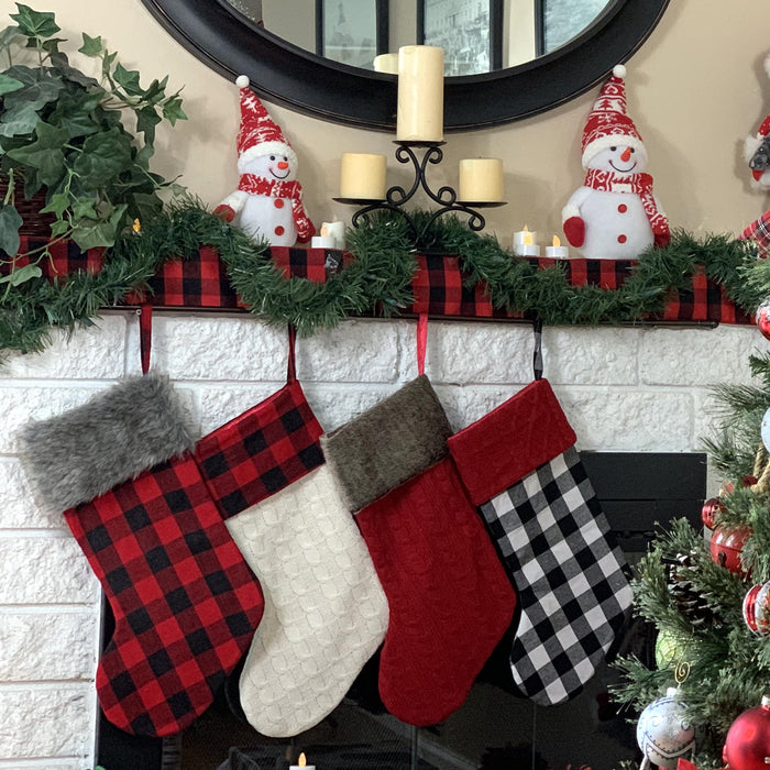 buffalo-plaid-christmas-stocking