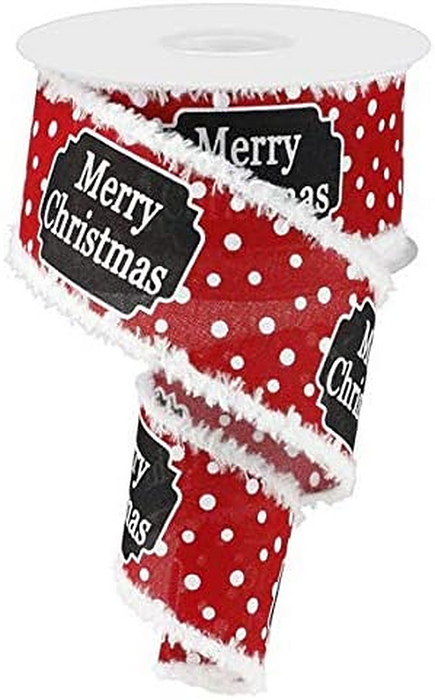 fluffy-edge-merry-christmas-ribbon