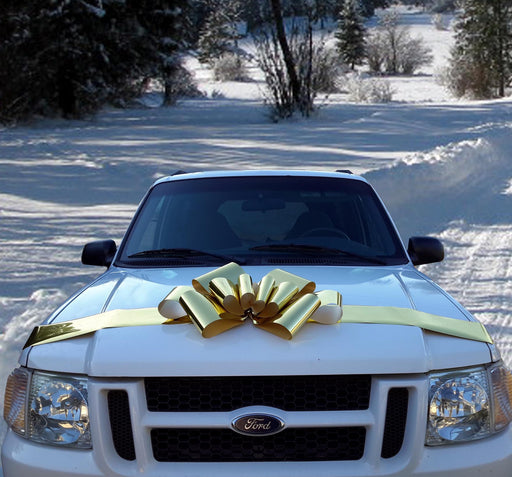 large-metallic-gold-car-bow