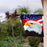 garden flag-USA flag-USA