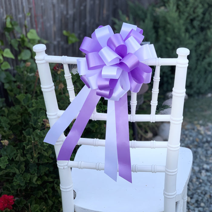 lavender-white-wedding-bows